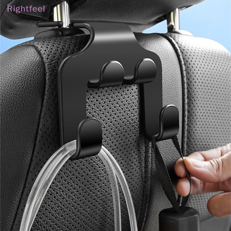 Móc Treo Đồ Gắn Ghế Ngồi Xe Hơi / Túi Xách Màu Đen Thông Dụng