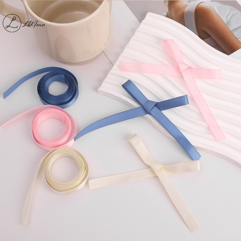 Luimo Dây Buộc Tóc Ruy Băng Lụa Thắt Nơ 2m Cho Nữ