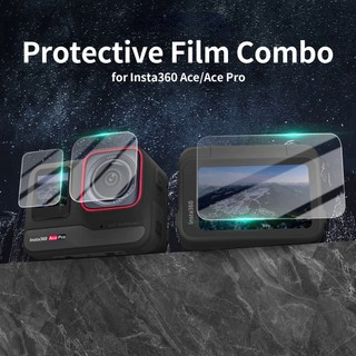 Bảo Vệ Kính Cường Lực 9h 0.3mm Cho camera insta360 ace / ace pro action