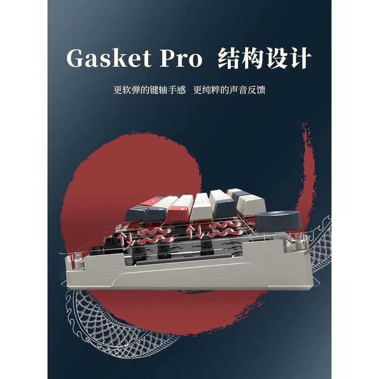 Skn qinglong Bàn Phím Cơ Không Dây Chất Lượng Cao