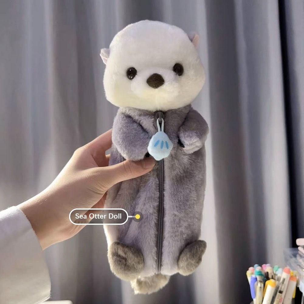 WAPKTY Túi Đựng Bút Hình Thú Nhồi Bông Dễ Thương Chất Lượng Cao