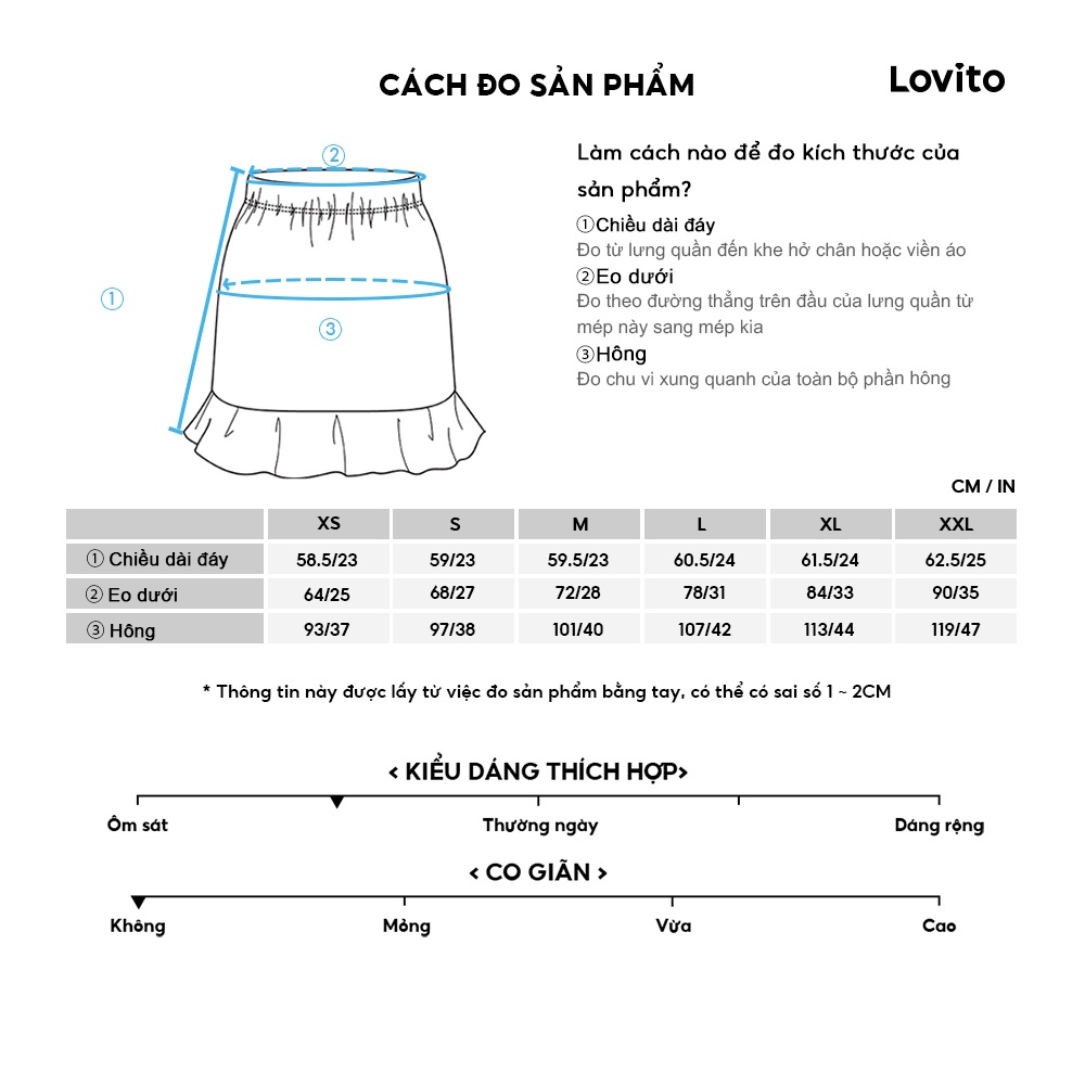 [Mã FADEP2212 giảm 10k đơn từ 99k] Lovito Váy cơ bản xếp li trơn đơn giản cho nữ LNE29157 (Xám)
