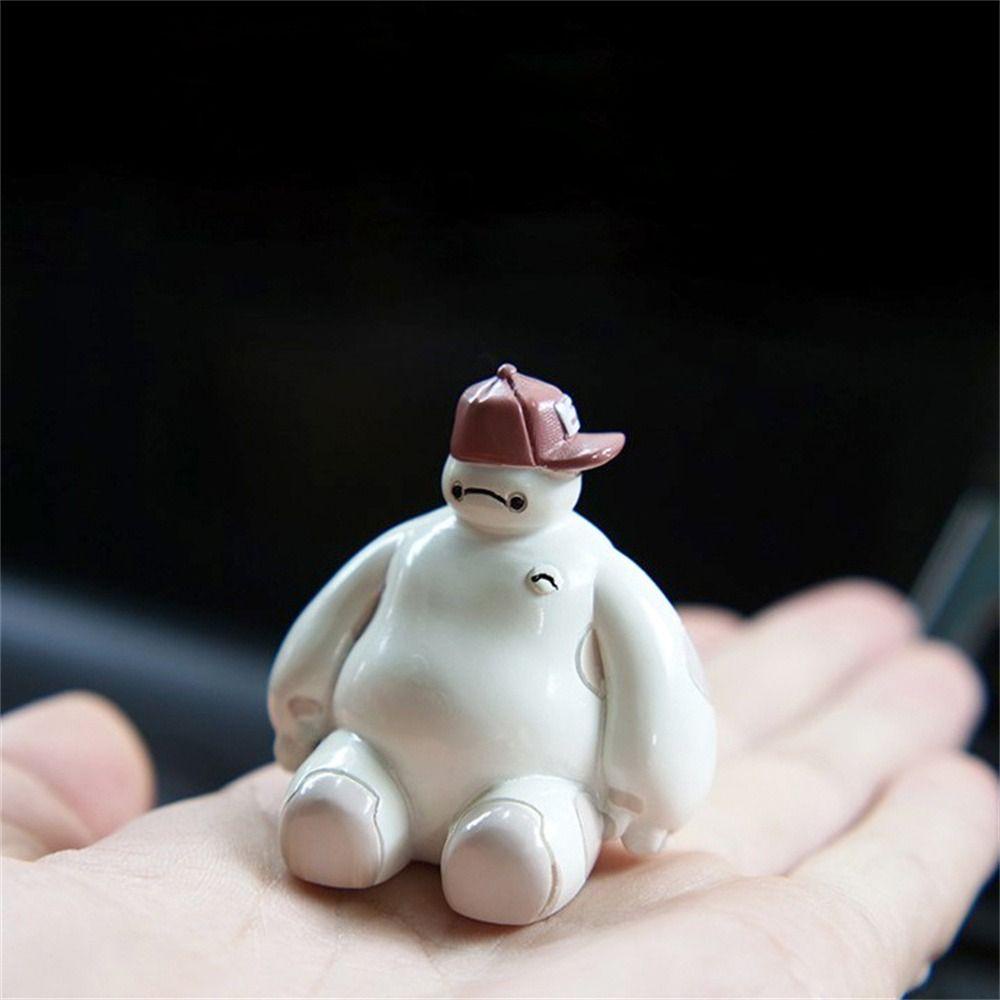Lanfy Mô Hình robot baymax Hoạt Hình big hero Thủ Công Mỹ Nghệ Trang Trí Nhà Cửa