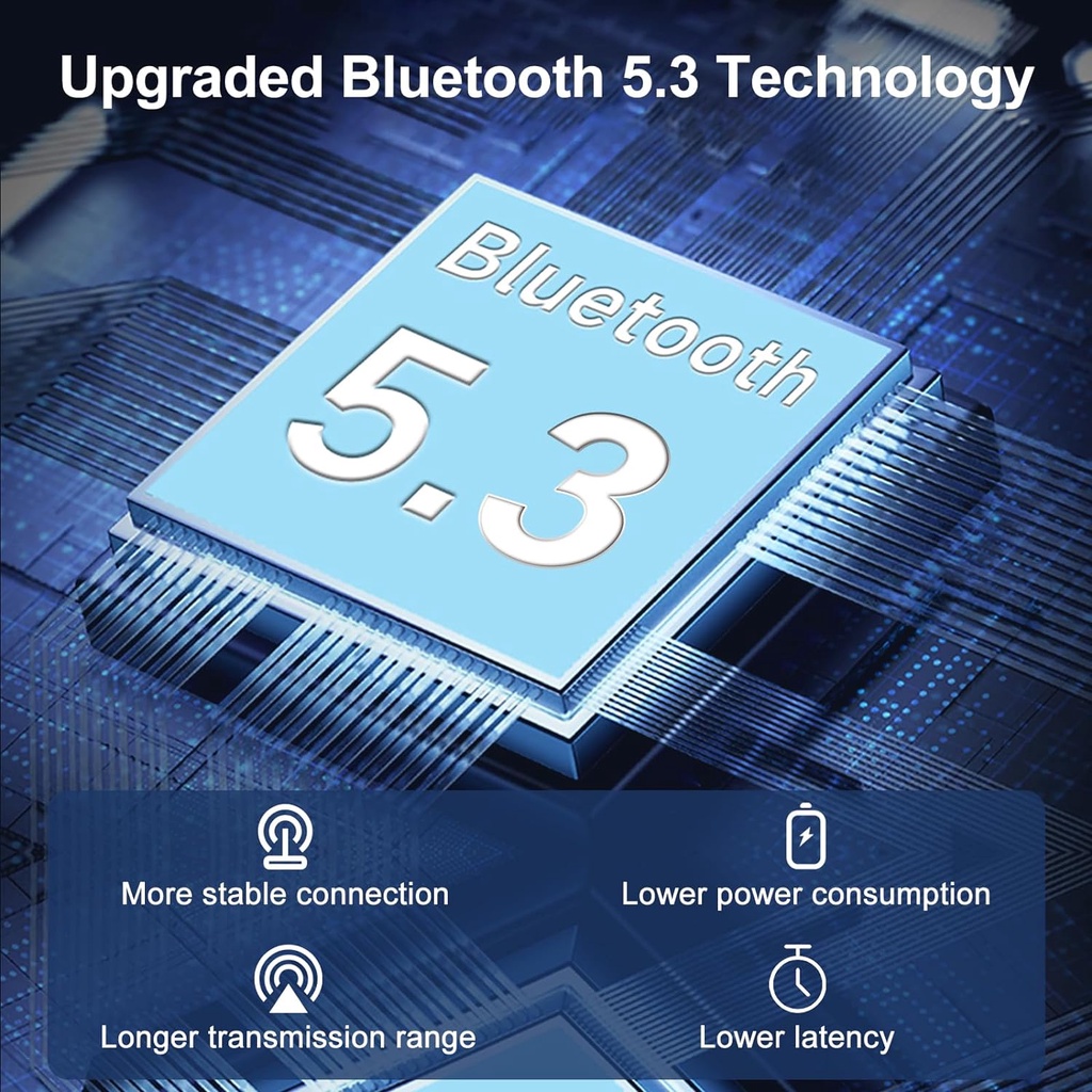 Tai Nghe bluetooth 5.3 Không Dây Nhét Tai Hiệu Quả Thấp 40 Tiếng Thoải Mái Cho nokia