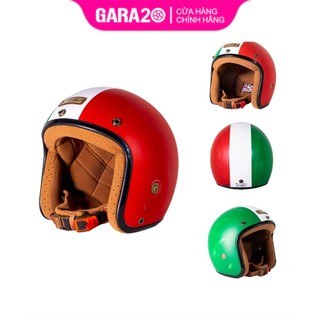 Mũ bảo hiểm 3/4 cổ điển Bulldog Perro 4u - GARA20