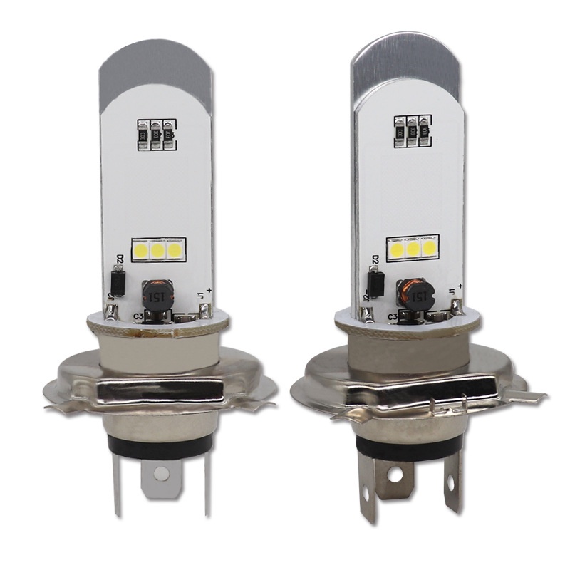Đèn Pha led h4 h4 12v Siêu Sáng Chống Thấm Nước Dành Cho Xe Mô Tô Cr12V
