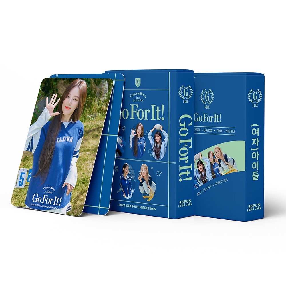 Hộp 55 Tấm Ảnh lomo card i-dle Nhóm Nhạc kpop Thẻ