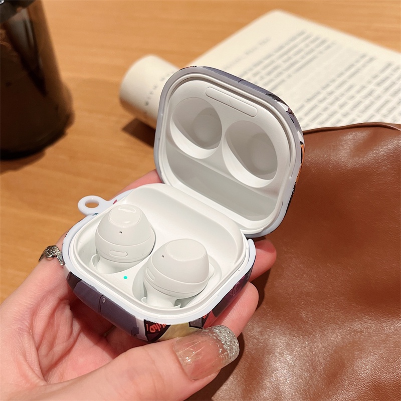 Vỏ Bọc Tai Nghe samsung Galaxy buds 2 / live / pro / 2 pro / fe Bằng pc Bền Họa Tiết Hoạt Hình Nhiều Màu Sắc