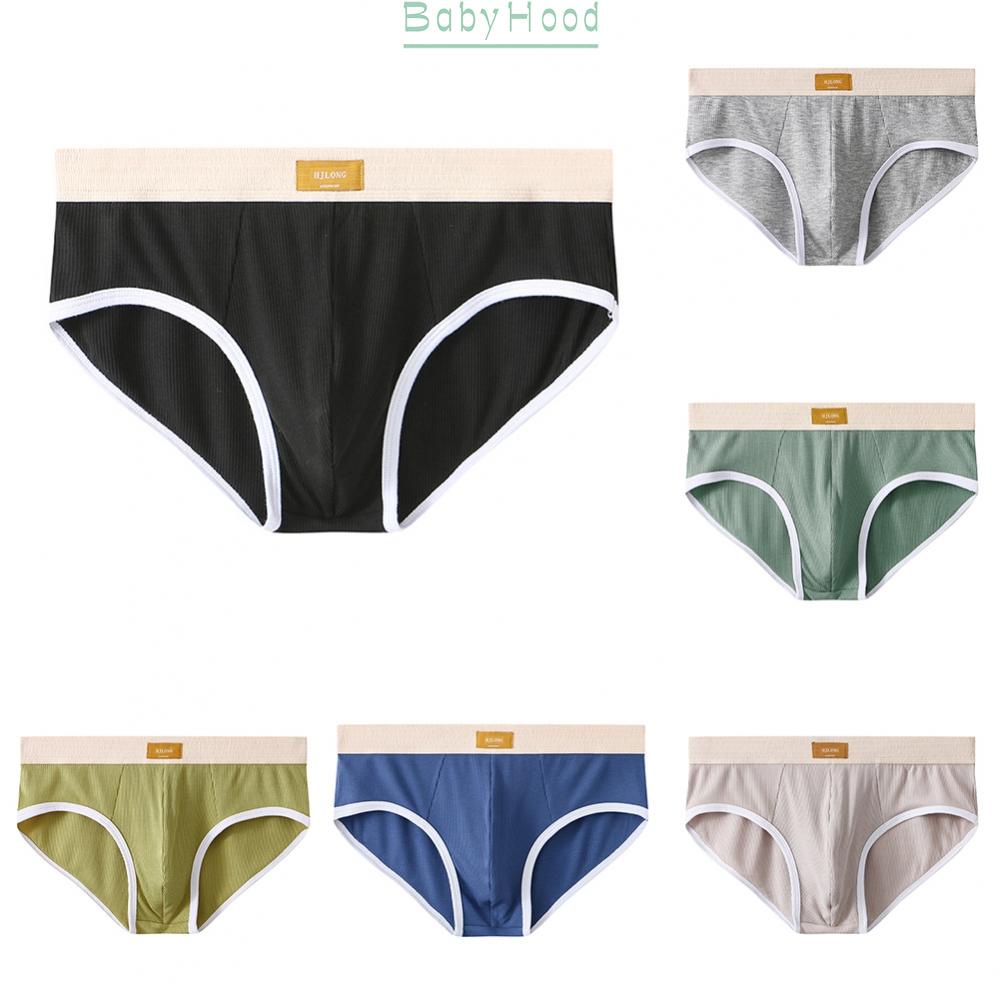 Men Underwear Briefs Sexy Low-rise Mesh Pouch Underpants Trunks Bikini Jockstrap#BBHOOD