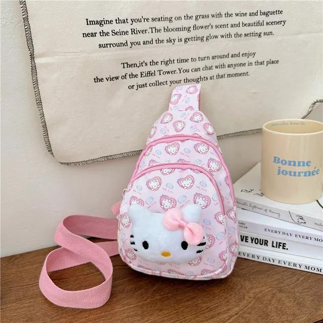 Sanrio Túi Đeo Vai Hàn Quốc Mùa Thu Đông Giáng Sinh Đẹp Mắt Đáng Yêu Cho Bé Gái