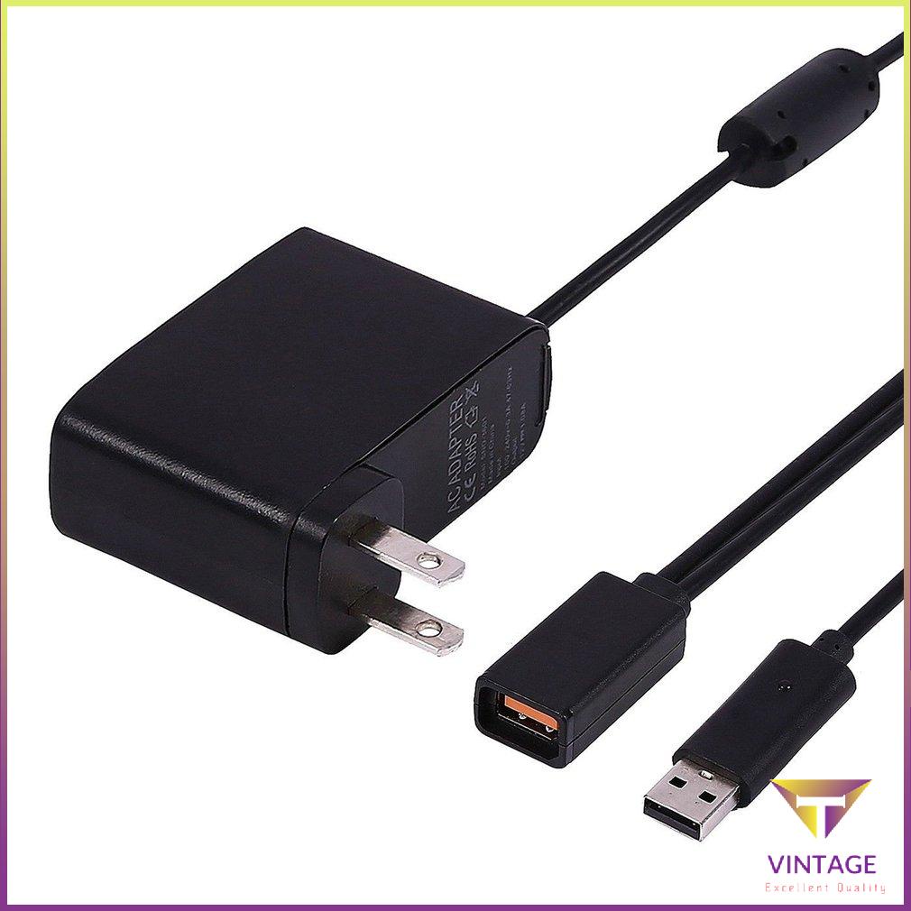 Usb Ac Power Supply Adapter Cable For Xbox 360 Xbox360 Kinect Sensor [H/3]