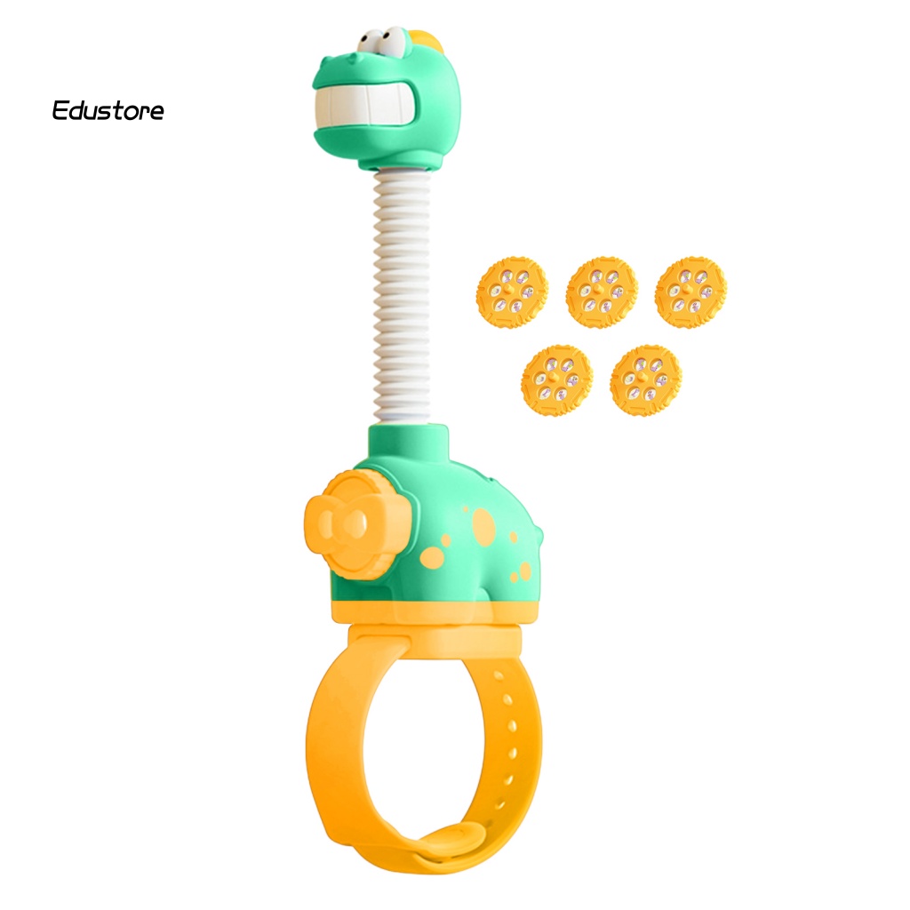 Đồng Hồ Dây Silicon Có Thể Điều Chỉnh 360° Đồng Hồ Xoay 360 Độ Hình Khủng Long Đáng Yêu° Ống Nhòm Xoay Tròn Giáo Dục Cho Bé Trai Và Bé Gái