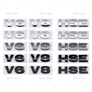 Phù Hợp logo Dán Trang Trí Xe Hơi land rover discovery 3 discovery 4 v8 hse sports version v6