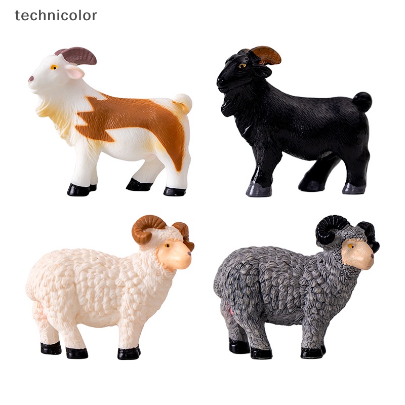 Giảm Giá Tượng Cừu Dê Nhân Tạo Mini Trang Trí Tiểu Cảnh Để Bàn Cửa Hàng