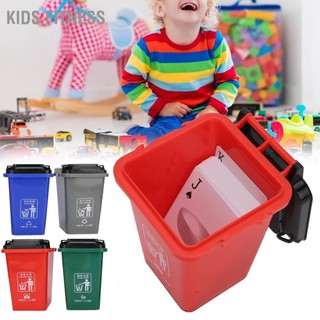Kids fitness mô phỏng thùng rác đồ chơi tự làm hình phân loại học tập giáo dục