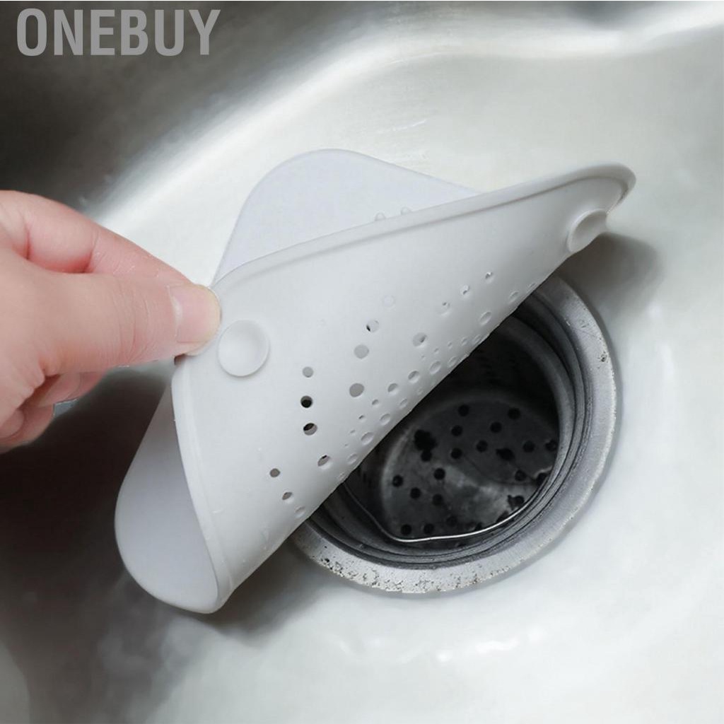 Onebuy Shower Drain Cover  Mesh Filter Hair Catcher for Bathroom