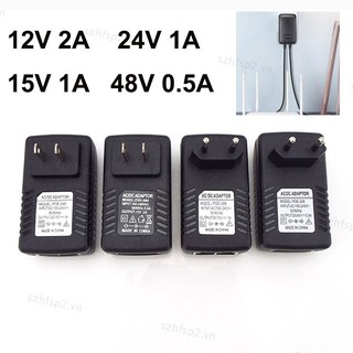 Phích cắm chuyển đổi nguồn điện ac 220v dc 12v 2a 48v 0.5a 24v 1a 15v 1a 24w vnh3