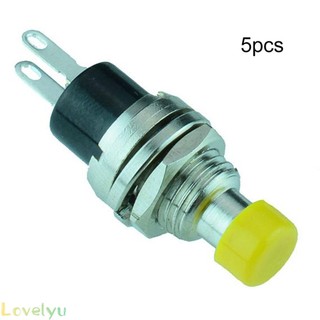 ⭐LOVE⭐ Push Button Switch For Panel Installation Multi Color Pin Welding 2mm Panel