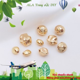 💖Trang sức DIY phụ kiện💖Bộ Hạt Đá Phân Cực 14k Nhiều Màu Sắc Làm Trang Sức Thủ Công