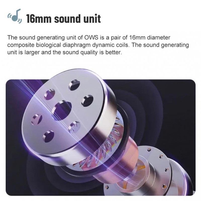 Tai Nghe bluetooth 5.2 Một Bên Tai Không Dây Chống Thấm Nước Kiểu Dáng Thể Thao