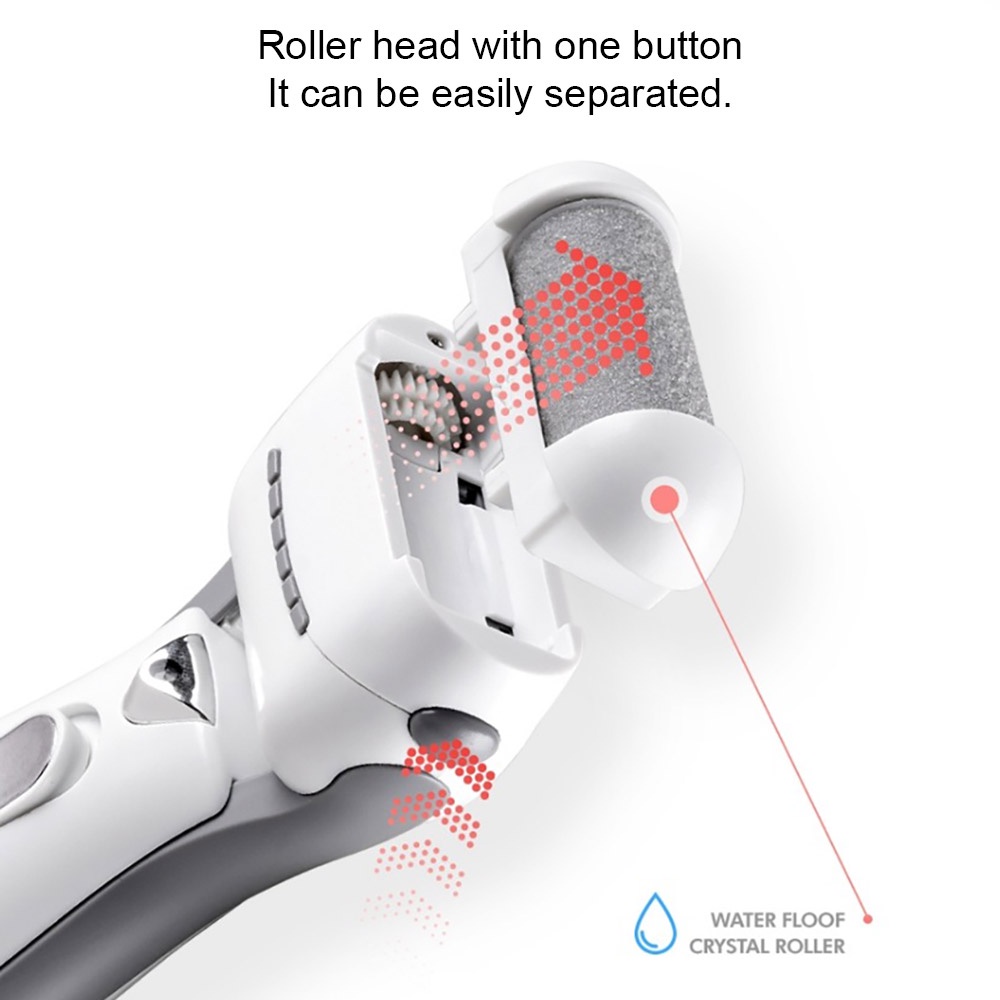 Bomann CR9810 Dead Skin Foot File Callus Electric Remover Grinder Kit Tool Korea