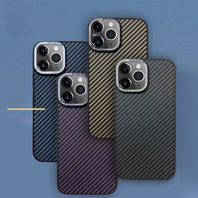Ốp Điện Thoại Sợi carbon Từ Tính Cho iphone 12 13 14 15 pro max