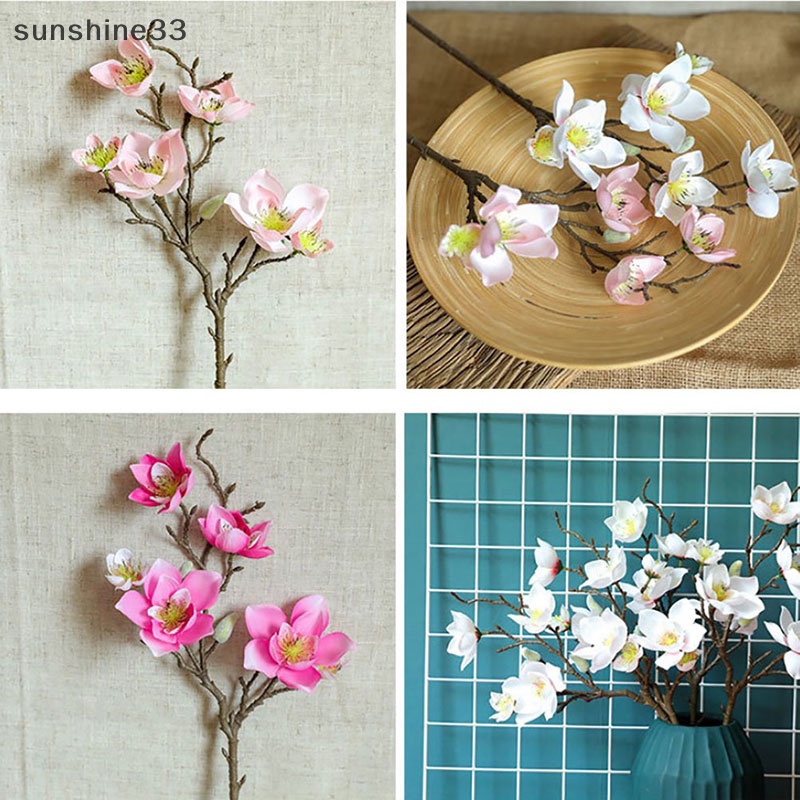 Su yulan Hoa Mộc Lan Sống Động Như Thật Mô Phỏng phalaenopsis 
 N