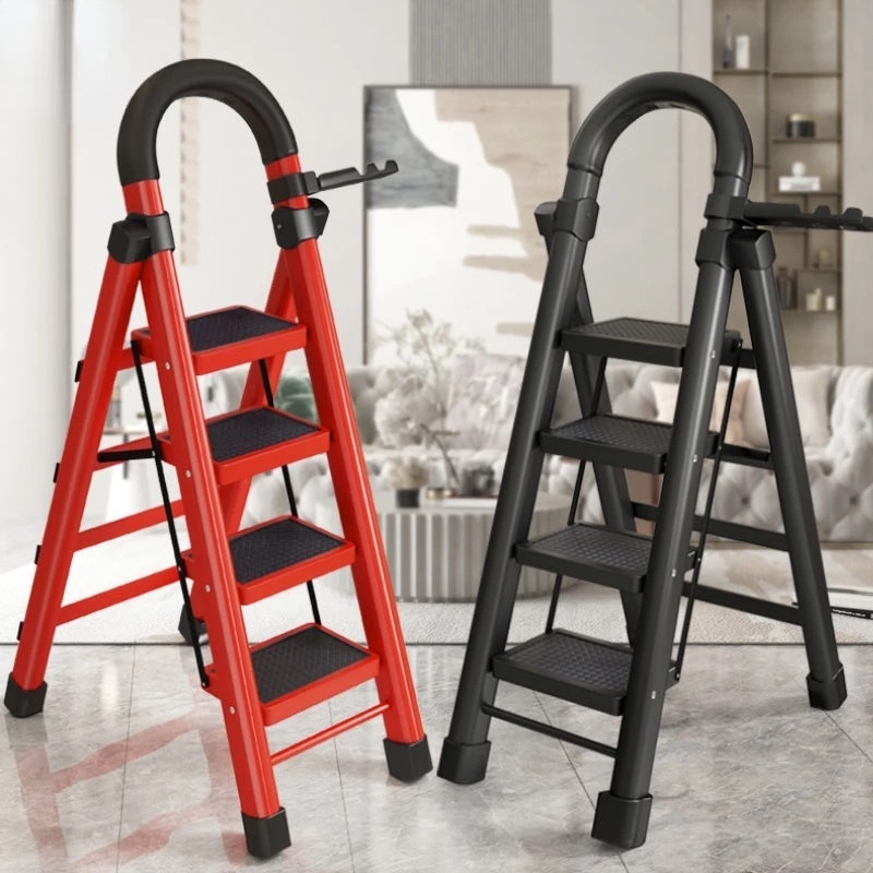 Thang Gấp Chất Liệu Thép carbon Dày Dặn Đa Năng Có Thể Thu Gọn