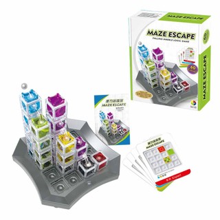 Maze escape Board Game Gravity family fun games Maze Marble ball Run Brain Game STEM Toy Falling Marble Logic Game