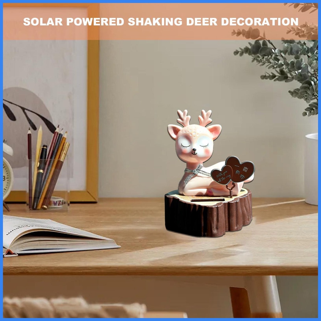 Tượng Hươu Nhảy Múa Sử Dụng Năng Lượng Mặt Trời