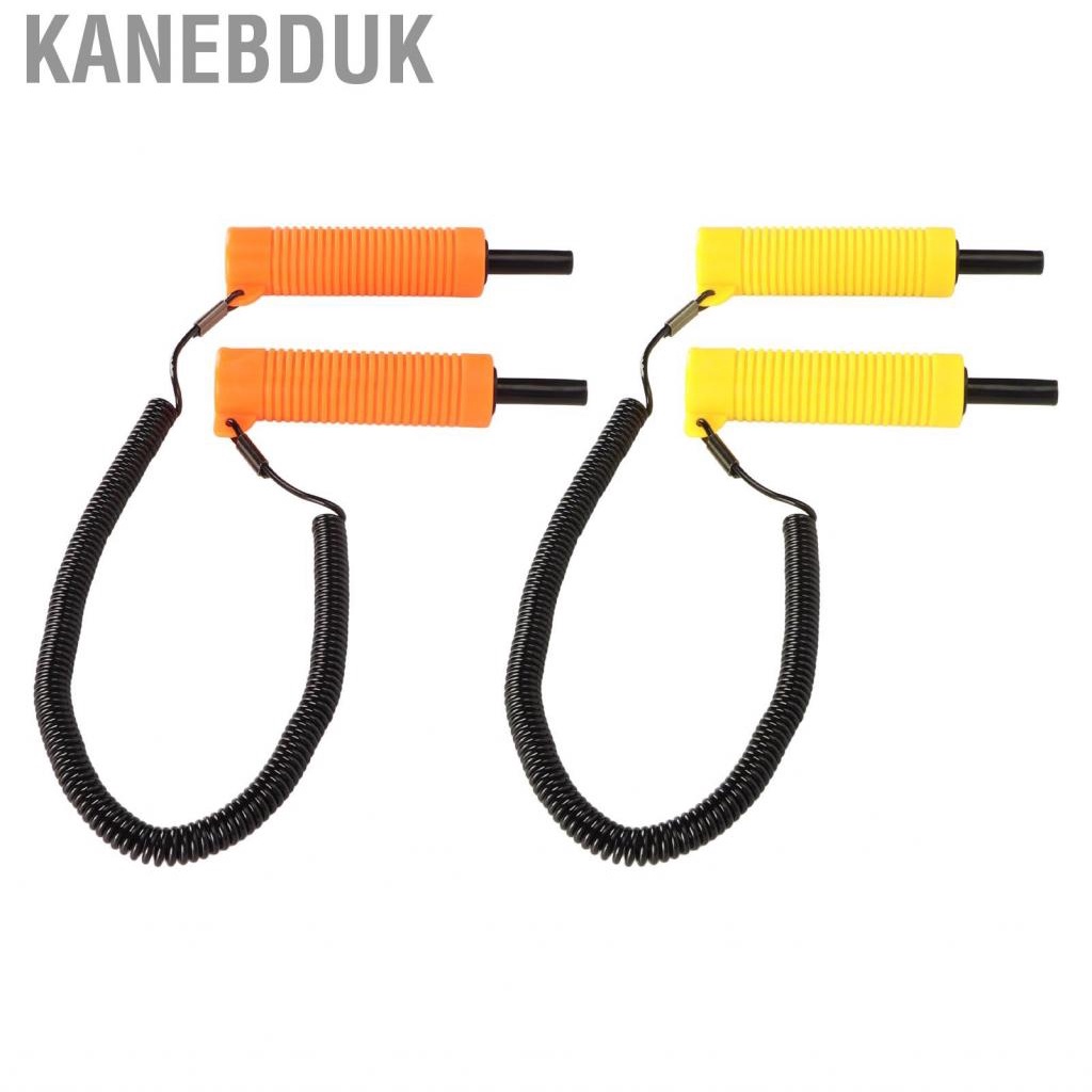 Kanebduk Retractable Ice Picks Kit Comfortable Grip Incisive Tip Awls with Whistle for Fishing Skating Emergency