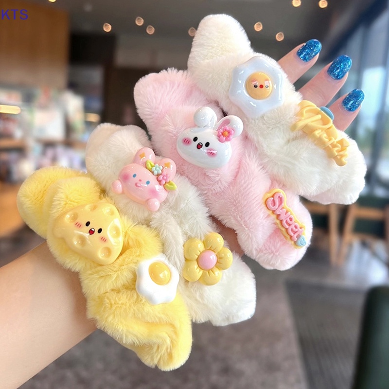 Dây Cột Tóc Hình Thỏ Hoạt Hình Xinh Xắn Cho Nữ