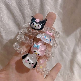 1 Dây Cột Tóc Kiểu Dáng Hoạt Hình Dễ Thương