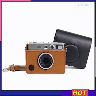 Túi Da Pu Đựng Máy Ảnh Kỹ Thuật Số Instax Mini Evo Kèm Dây Đeo Vai Tiện Dụng