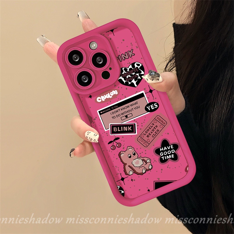 Ốp Điện Thoại Màu Kẹo Dễ Thương Cho IPhone 15 13 7Plus 11 14 12 Pro Max XR X XS Max 8 6 7 15 6S Plus SE 2020