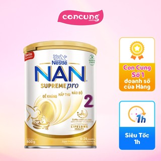 Sữa NAN SUPREME PRO số 2 800g (6-24 tháng)