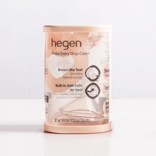 Núm ty Hegen size S 1-3M (2 cái/hộp)