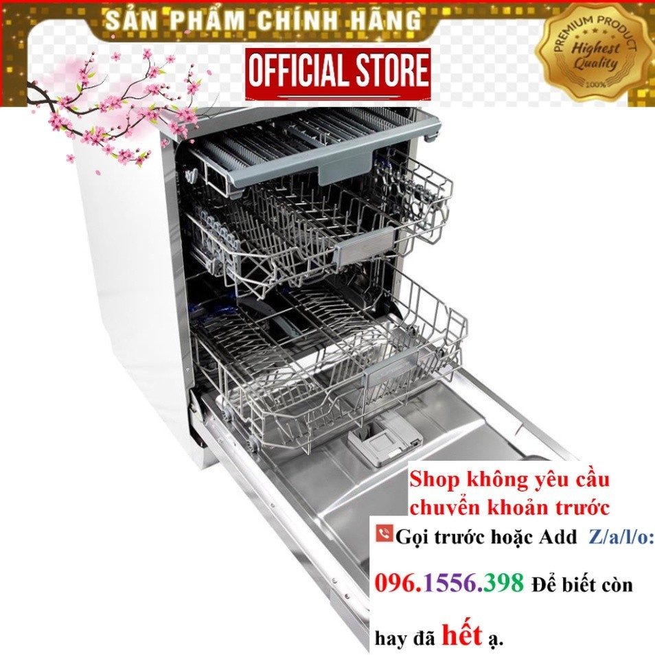 Máy rửa chén Junger DWJ-600 2400W - Mới  Hàng chính hãng tặng bộ nồi Đức |P&G