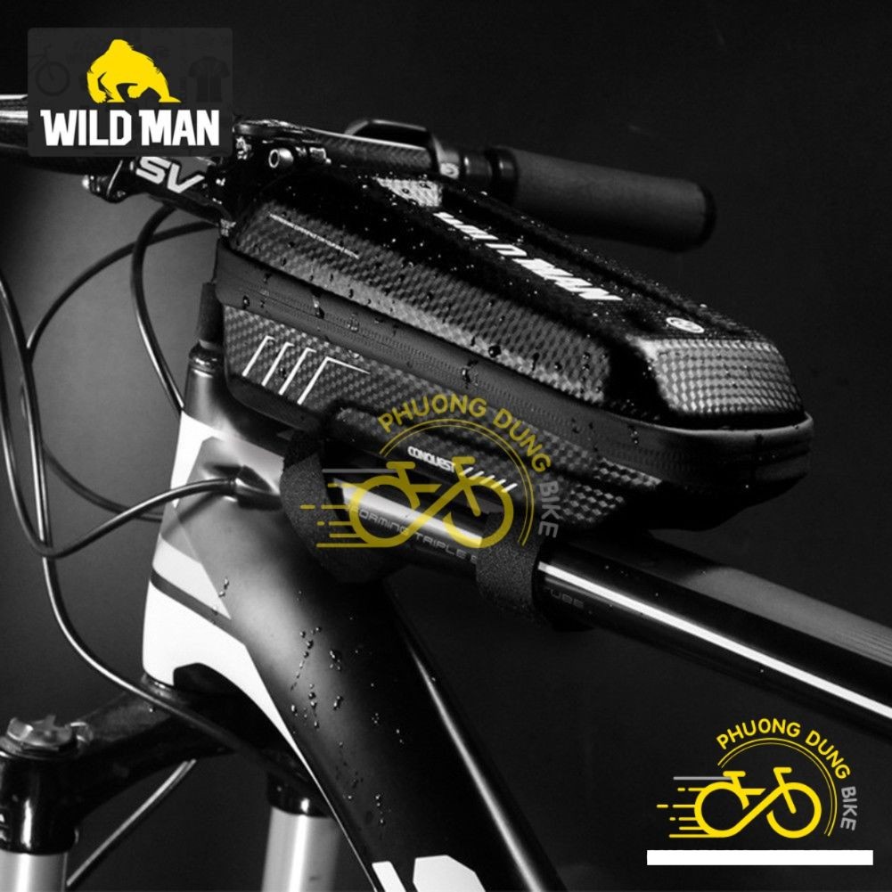 Túi treo khung sườn xe đạp WILD MAN E5 / E5S