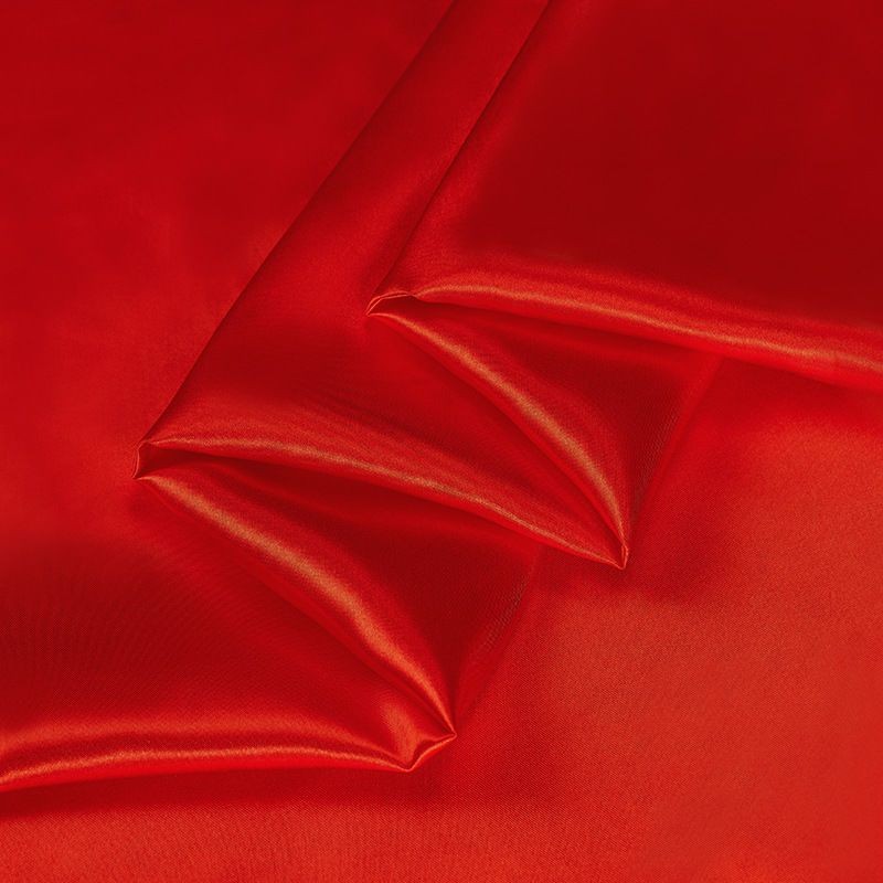Vải đỏ Vải Lụa Màu Đỏ vải sa tanh ruy băng mở vải đỏ cắt vải lụa lớn vải lụa đỏ lễ hội