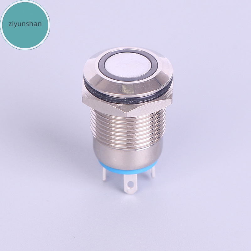 Nút Nhấn Công Tắc Đèn led Bằng Kim Loại 12mm ziyunshan vn