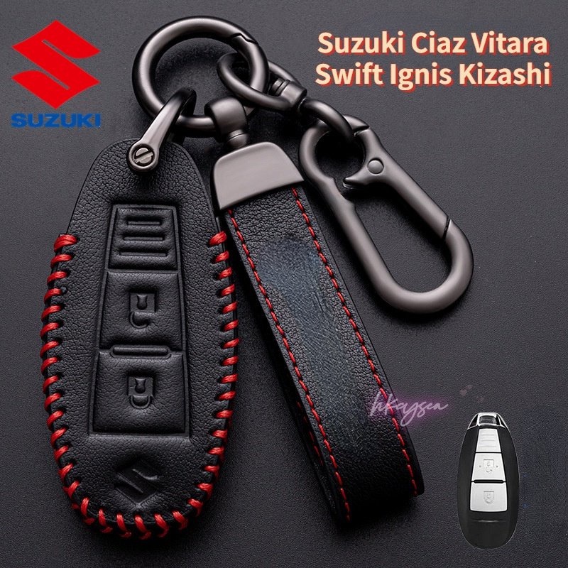 Bao Da Đựng Chìa Khóa Xe Hơi Suzuki Ciaz Vitara Swift Ignis Kizashi Sx 4 Baleno Ertiga Scorss Grand Vitara 2016 2017 2018 2019 Bảo Vệ