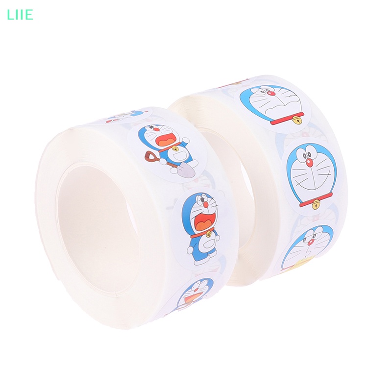 Cuộn 500 Miếng Dán Trang Trí Hình doraemon Đáng Yêu