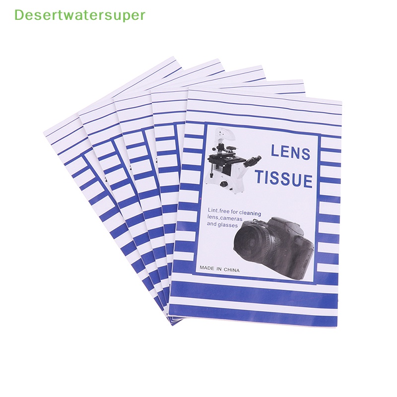 Dsvn Set 50 Khăn Giấy Lau Thấu Kính Lớn 10 * 15cm