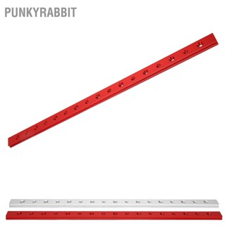 PunkyRabbit 450mm T Slot Jig Miter Track Chế biến gỗ Hợp kim nhôm Mitre để sửa đổi DIY