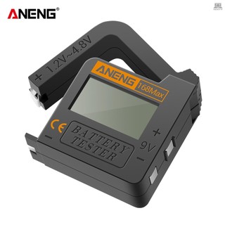 ANENG Battery Tester 168MAX Digital Display Tester Battery Voltage Checker Battery Capacity Testing Tool Universal Tester for Checking AAA AA Button Battery