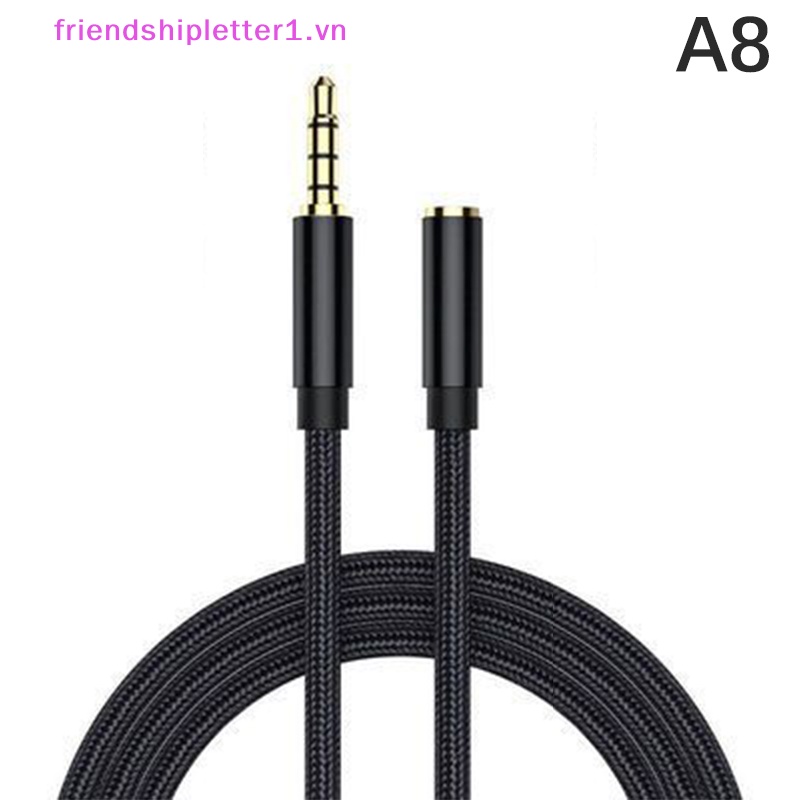 Dây Cáp Nối Dài Tai Nghe 3.5mm Bằng Hợp Kim Nhôm