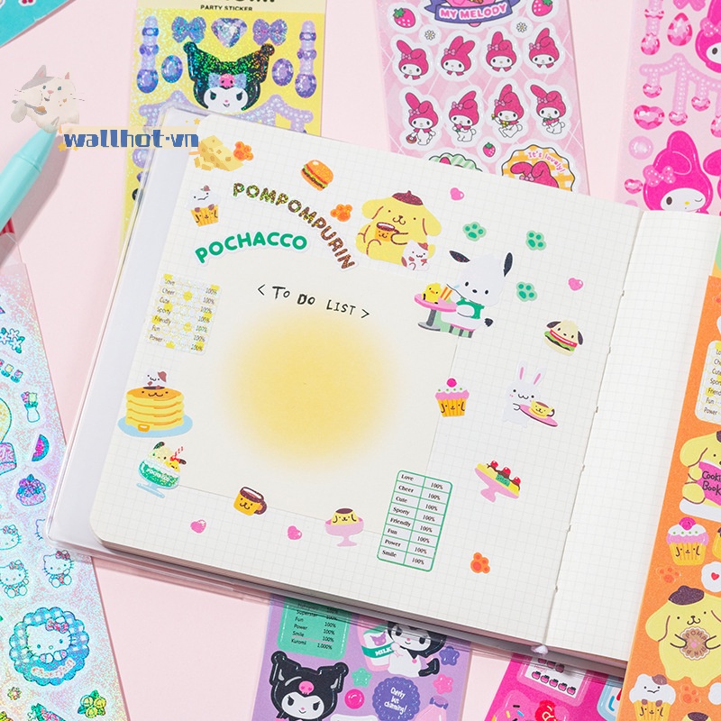 Sticker Dán Tường Chống Thấm Nước Họa Tiết gooka Dễ Thương Bắt Mắt