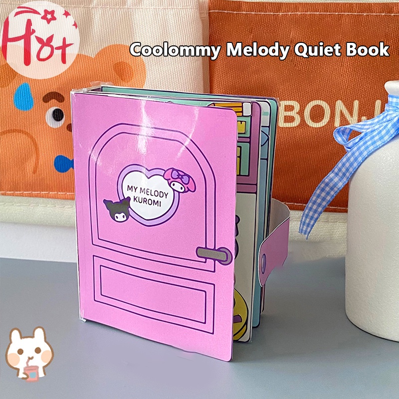 Jr Bộ Đồ Chơi Xếp Hình sanrio kuromi Dễ Thương diy