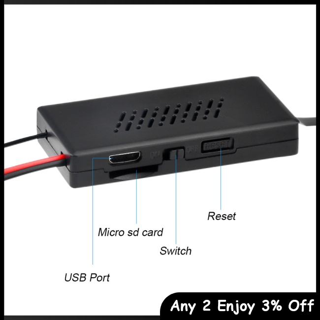 Camera Hồng Ngoại wifi hd 1080p mini Tầm Nhìn Ban Đêm